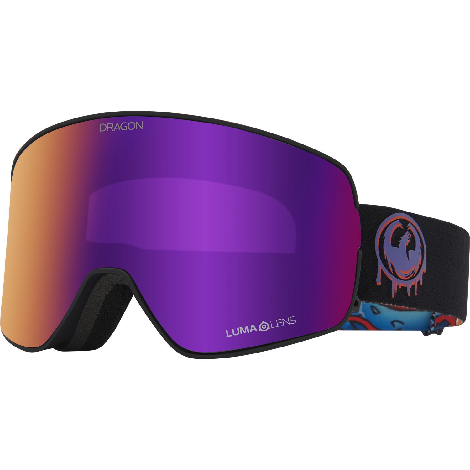 Dragon NFX2, ski goggles, rattled