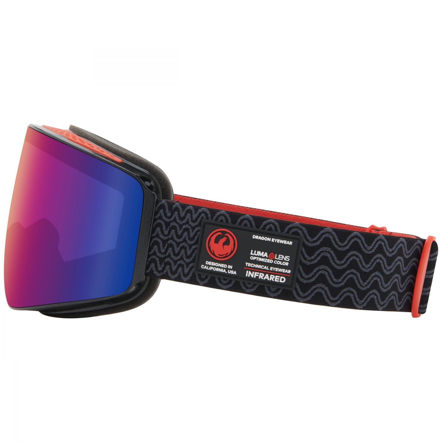 Dragon PXV, maschere da sci, ossidiana