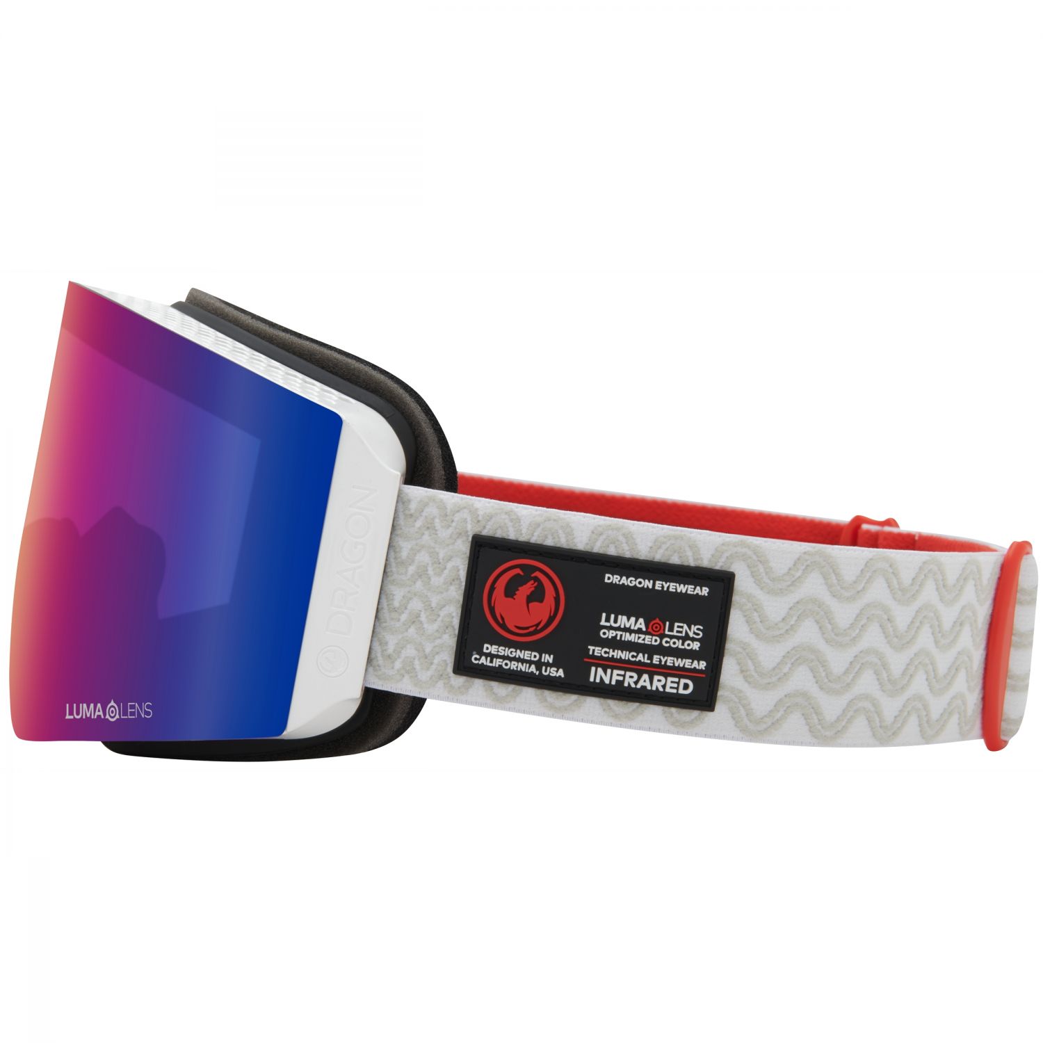 Dragon RVX MAG OTG, gafas de esquí, yeso