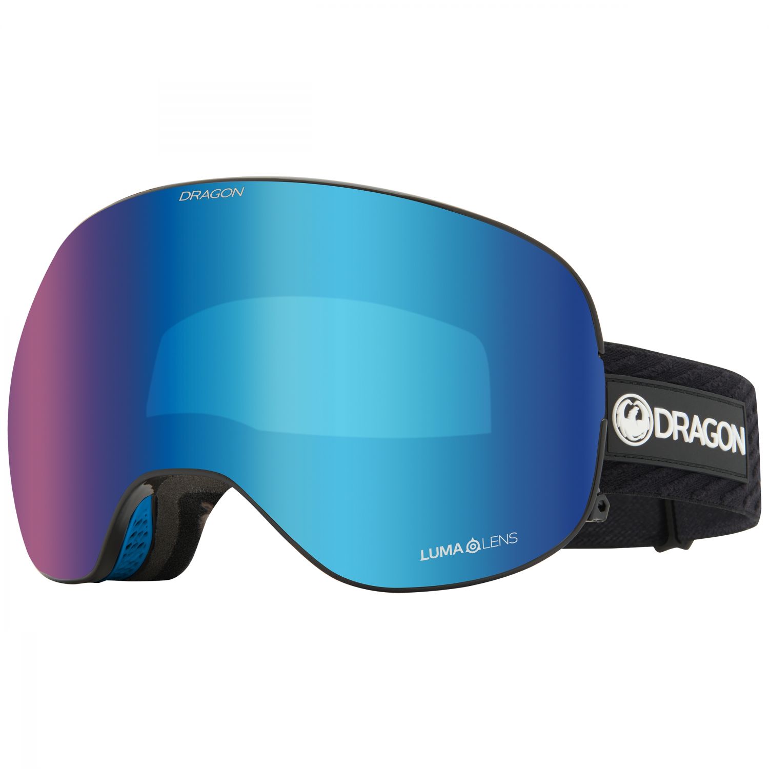 Dragon X2, ski goggles, icon blue