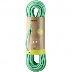 Edelrid Eagle Lite Eco Dry 9,5 mm, lezecké lano, zelené