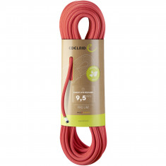 Edelrid Eagle Lite Eco Dry 9,5mm, corde d'escalade, rouge