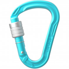 Edelrid HMS Strike Screw Karabinhage, karabína, modrá