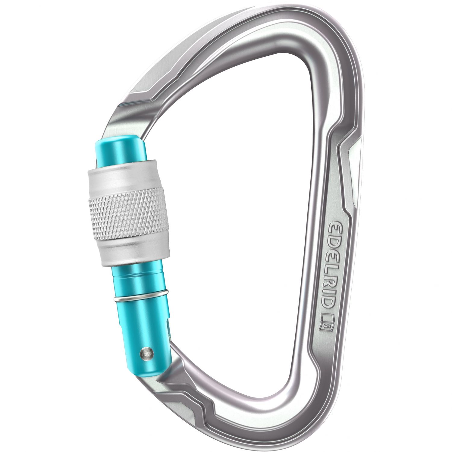 Edelrid Pure Screw Carabiner, unisex, silver