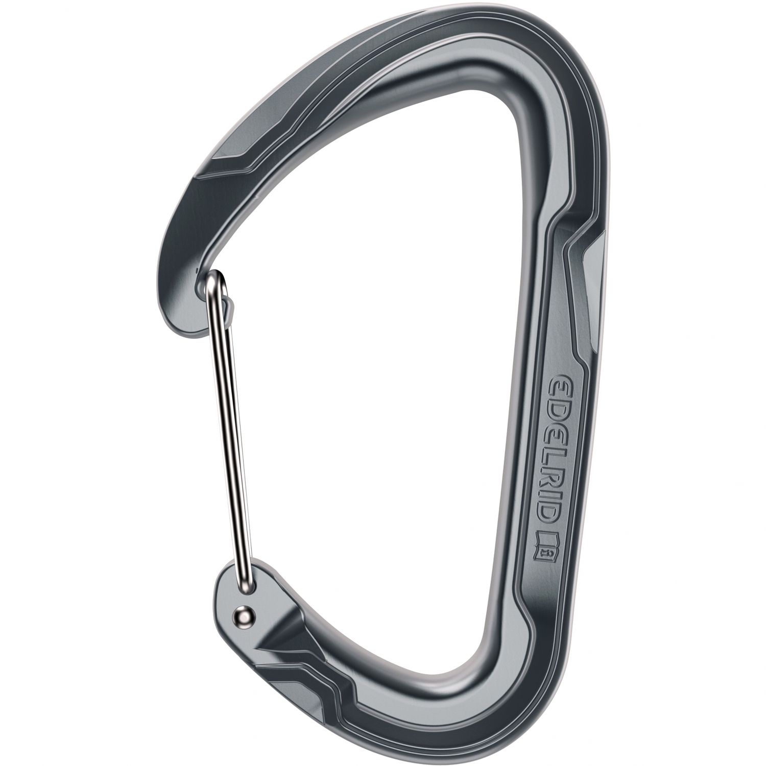 Edelrid Pure Wire Carabiner, unisex, black