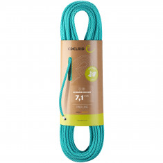 Edelrid Skimmer Eco Dry 7,1mm, lina wspinaczkowa, niebieski