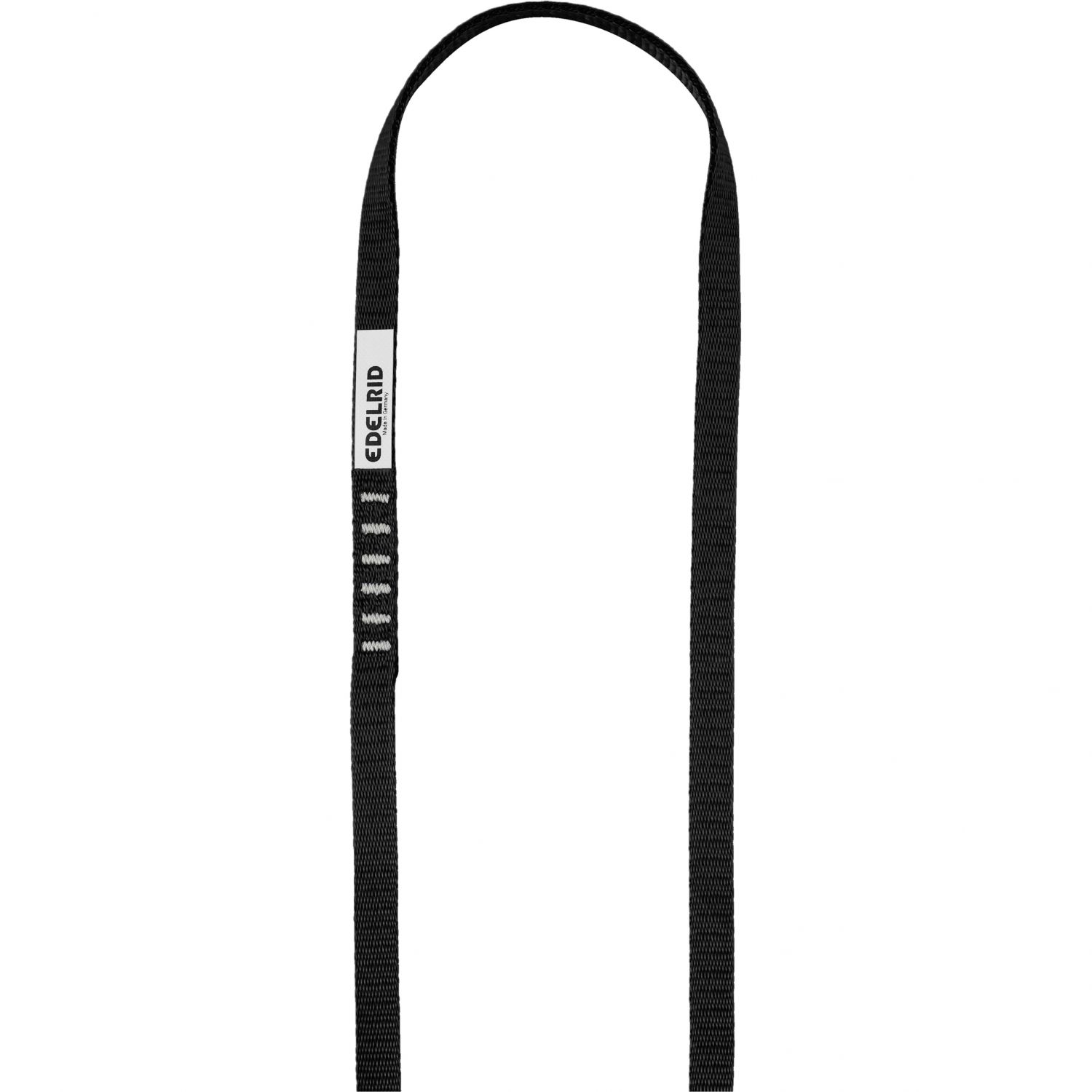 Edelrid Tech Web Slynge 12mm, unisex, svart