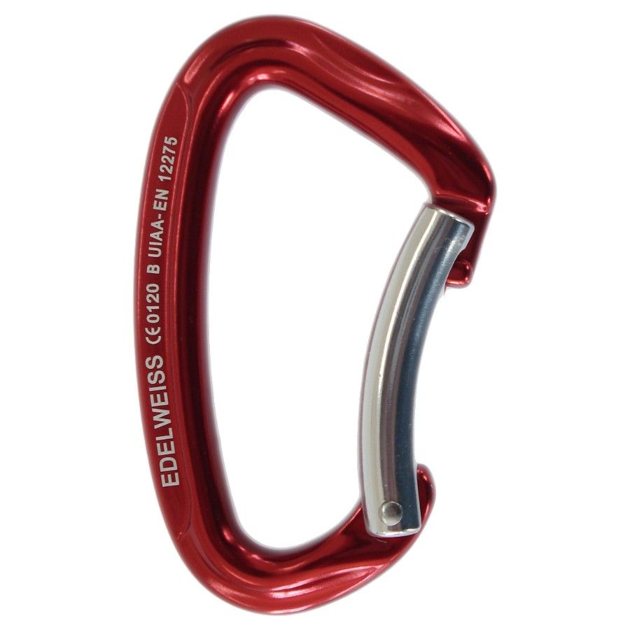 Edelweiss Carabiner Top Bent Gate, moschettone