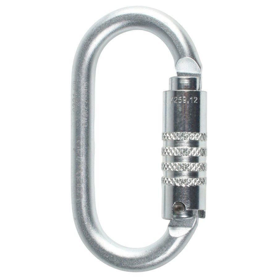Edelweiss Mousqueton Acier Zingu, carabiner