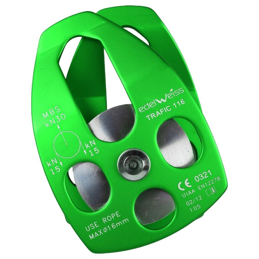 Edelweiss Poulie Simple Trafic 116, material de escalada