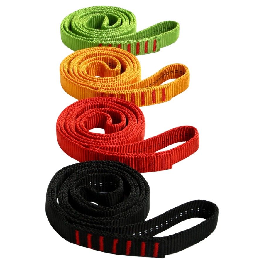 Edelweiss Sawn Sling SW16MM X5, horolezecký popruh, červený