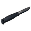 Faca Mora Garberg Blackblade Com Bainha de Couro (C), faca, preto