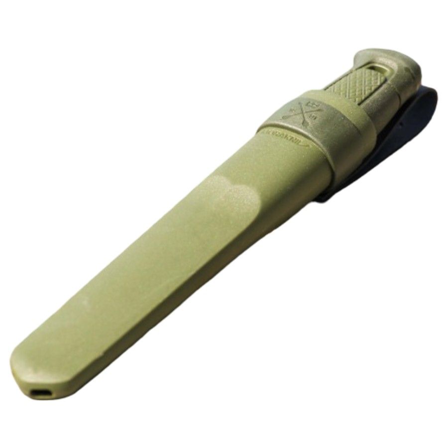 Faca Mora Kansbol com bainha de polímero (S), faca de exterior, verde