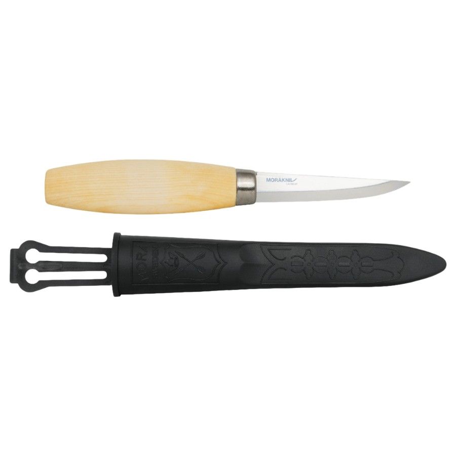 Faca Mora Woodcarvin 106 (C), ferramenta para entalhar, natural