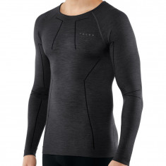 Falke Wool-Tech LS, Herre, Black