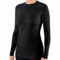 Falke Maximum Warm Longsleeved Shirt Tight Fit, Women, black