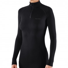 Falke Maximum Warm Zip Shirt, women, black