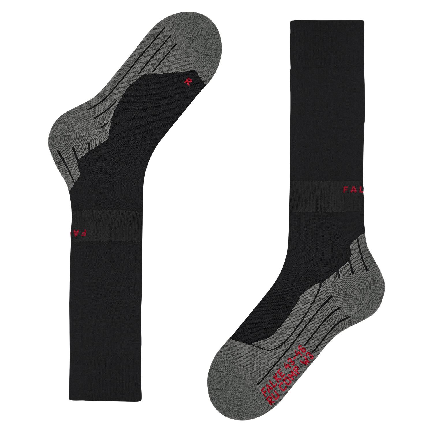 Falke RU Compression Energy, Laufsocken, Herren, schwarz