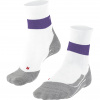 Falke RU Compression Stabilising running socks, mulheres, branco/roxo