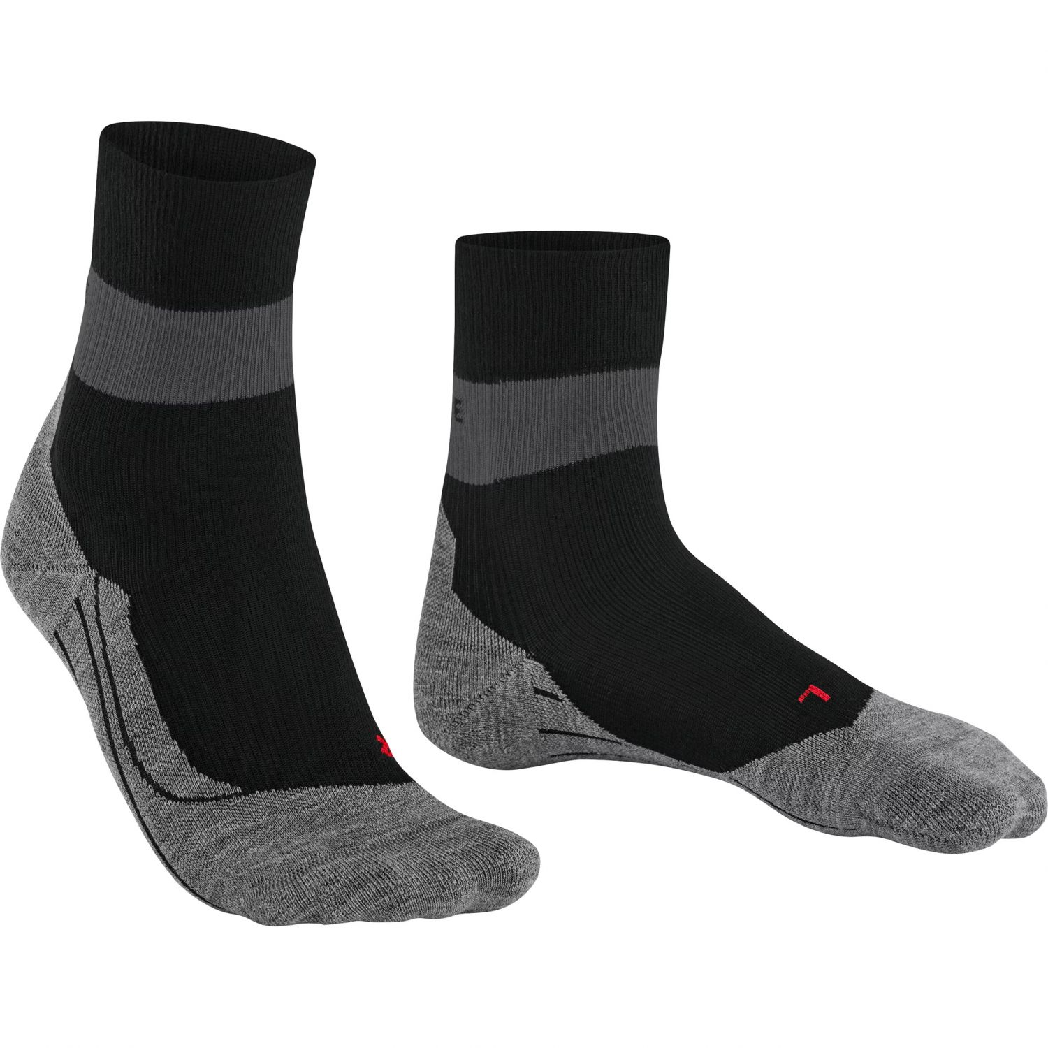 Falke RU Compression Stabilizing, Laufsocken, Damen, schwarz