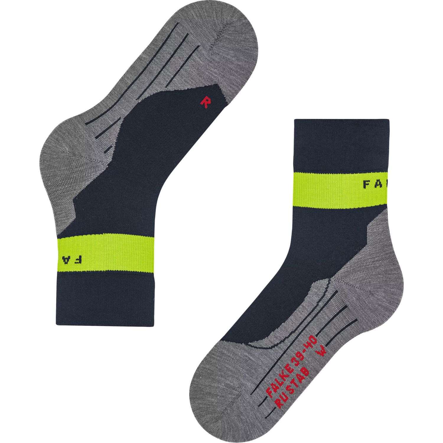 Falke RU Compression Stabilizing, Laufsocken, Herren, blau