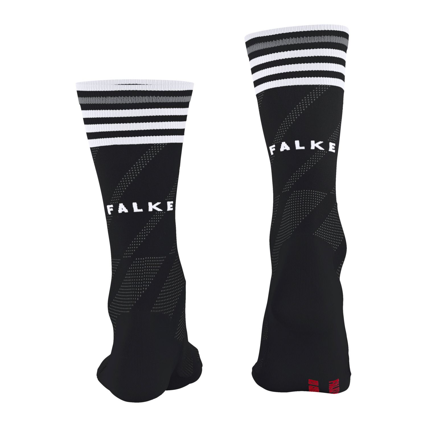 Falke RU Ultralight, Løpestrømpe, Herre, Sort