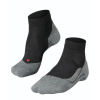 Falke RU4, chaussettes de course, court, femmes, noir