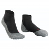 Falke RU4, chaussettes de course, court, femmes, noir