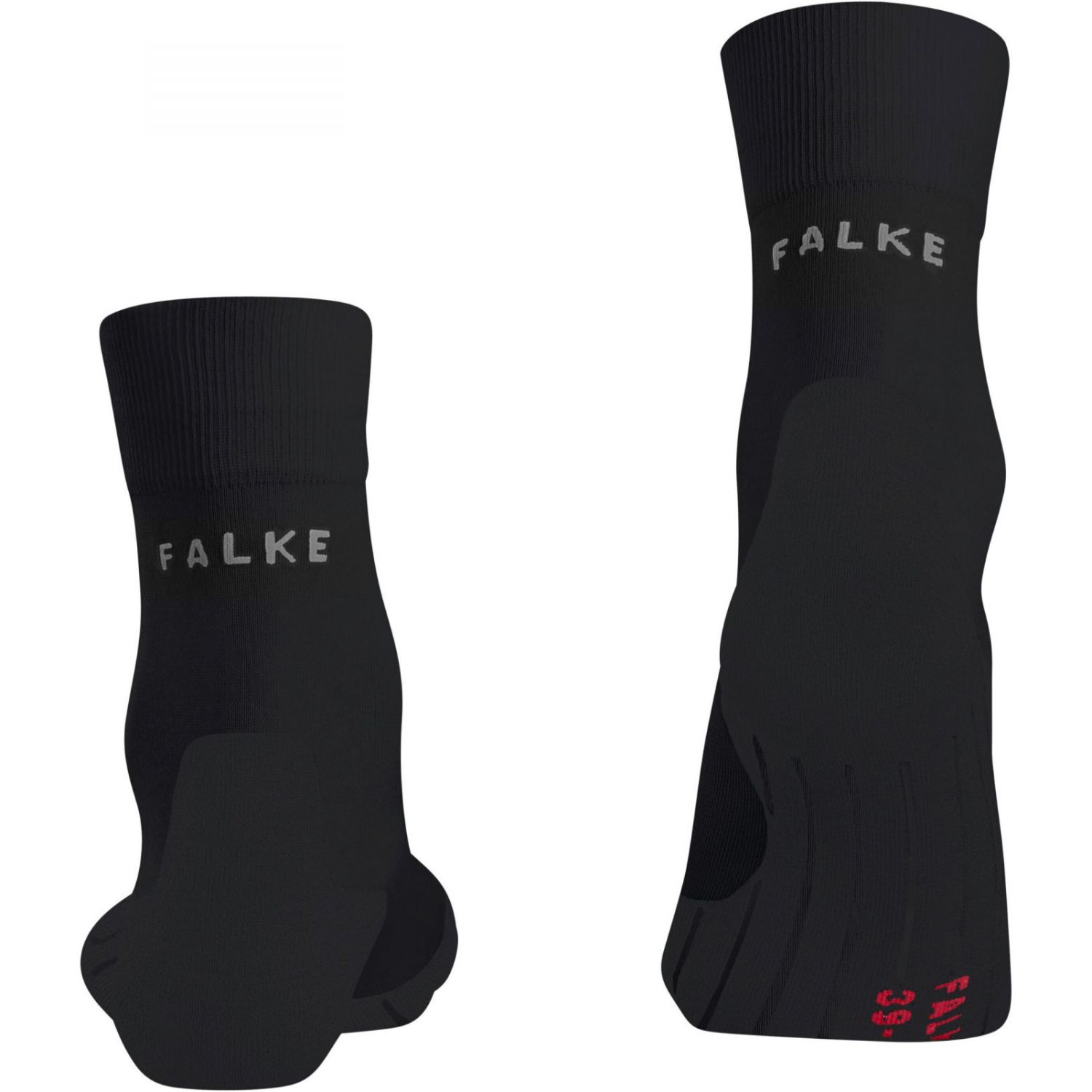 Falke RU4 Endurance Compression, Løpestrømpe, Herre, Sort