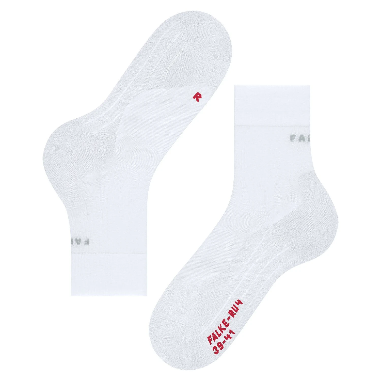 Falke RU4 Endurance Compression, Laufstrumpf, Herren, weiß