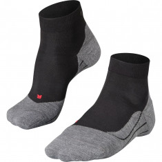 Falke RU4 Endurance Short, calze da corsa, uomo, nero