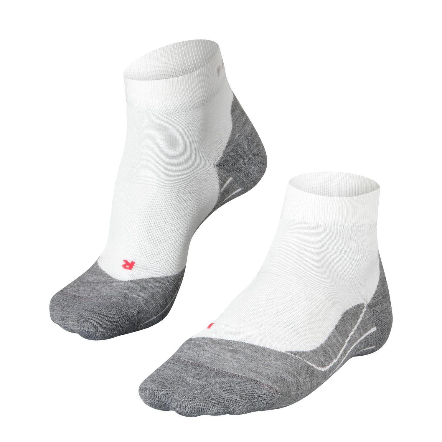 Falke RU4 Endurance Short, chaussettes de course, homme, blanc