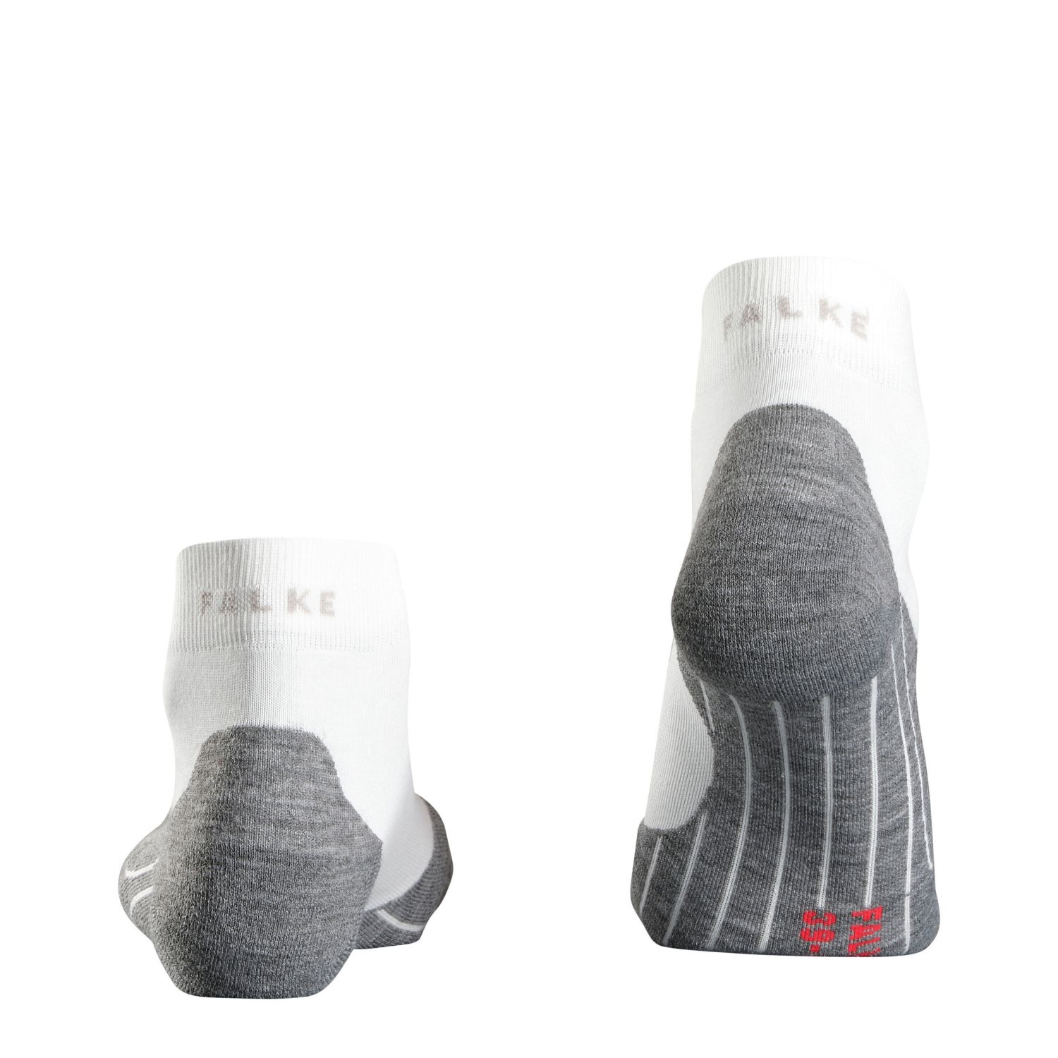 Falke RU4 Endurance Short, skarpety do biegania m?skie, bia?e