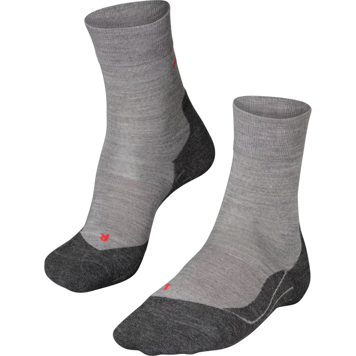 Falke RU4 Endurance Wool, Laufsocken, Herren, hellgrau