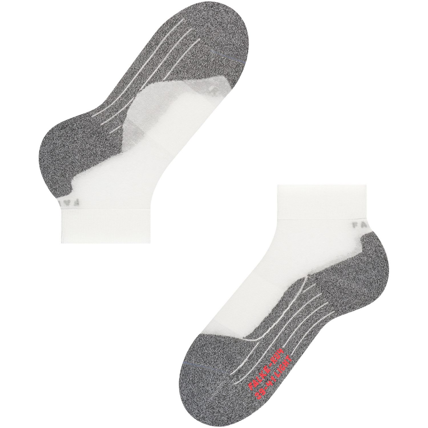 Falke RU4 Light Performance Short bežecké ponožky, pánske, biele