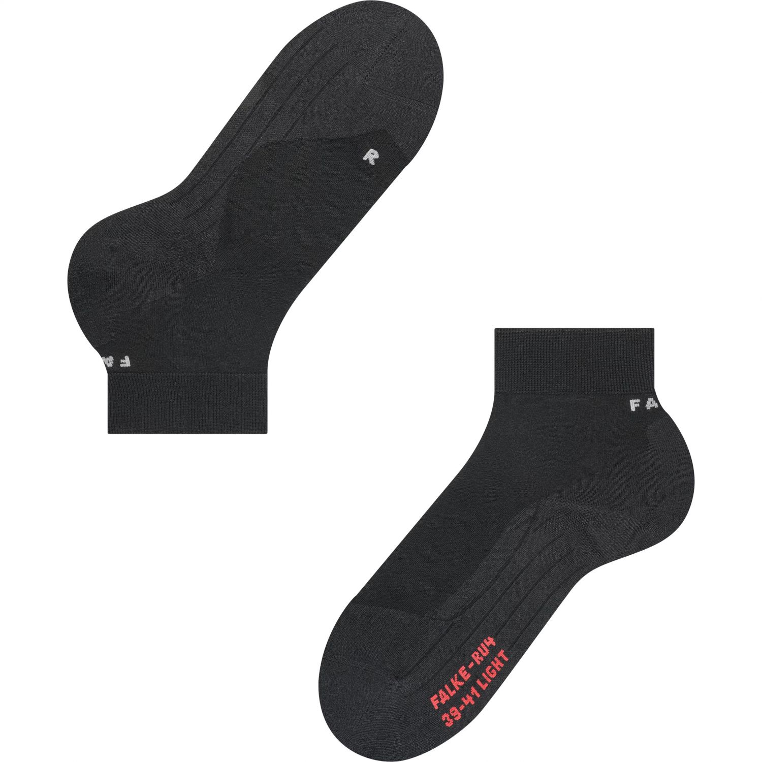 Falke RU4 Light Performance Short, running socks, women, black-mix