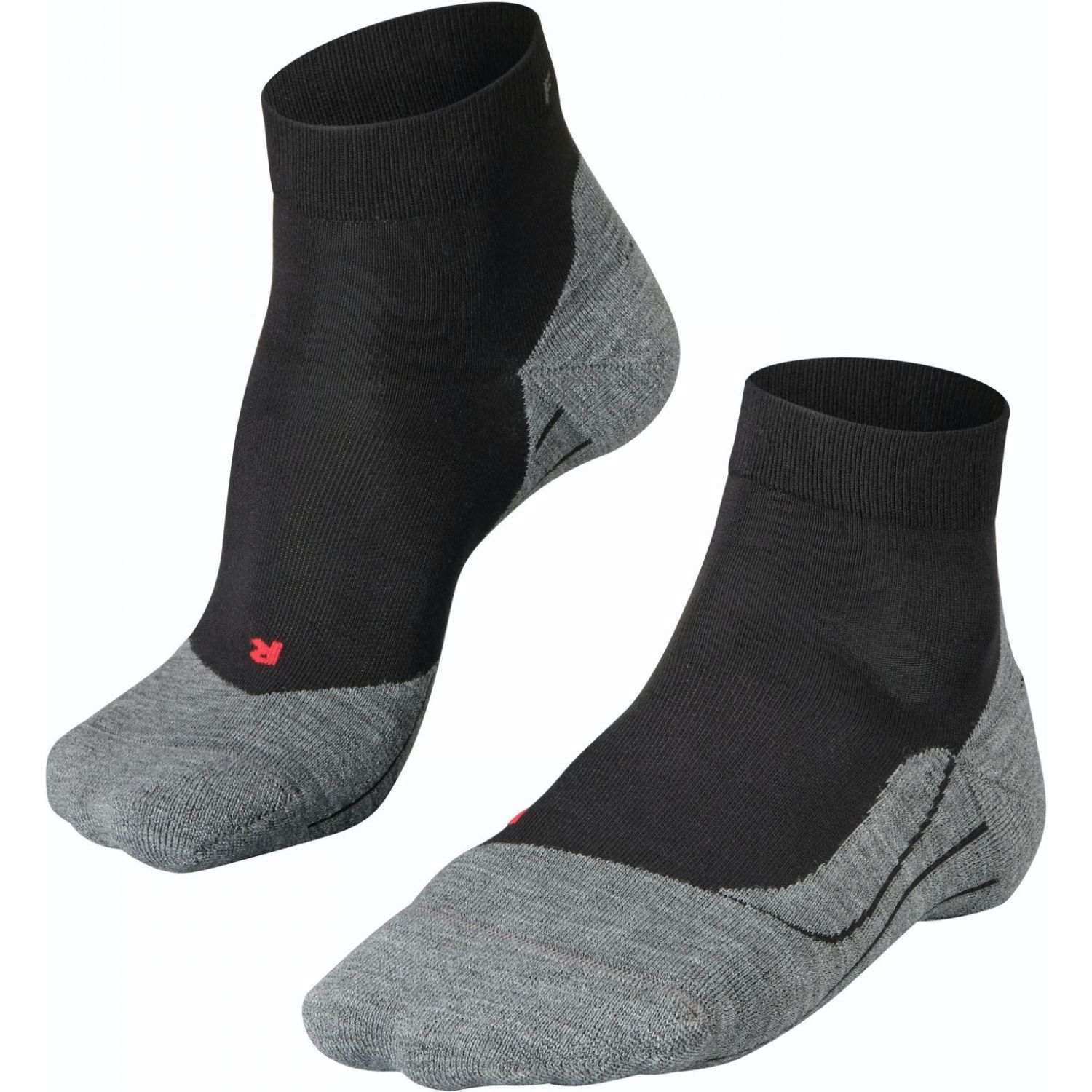 Falke RU4, løbestrømper, kort, dame, sort