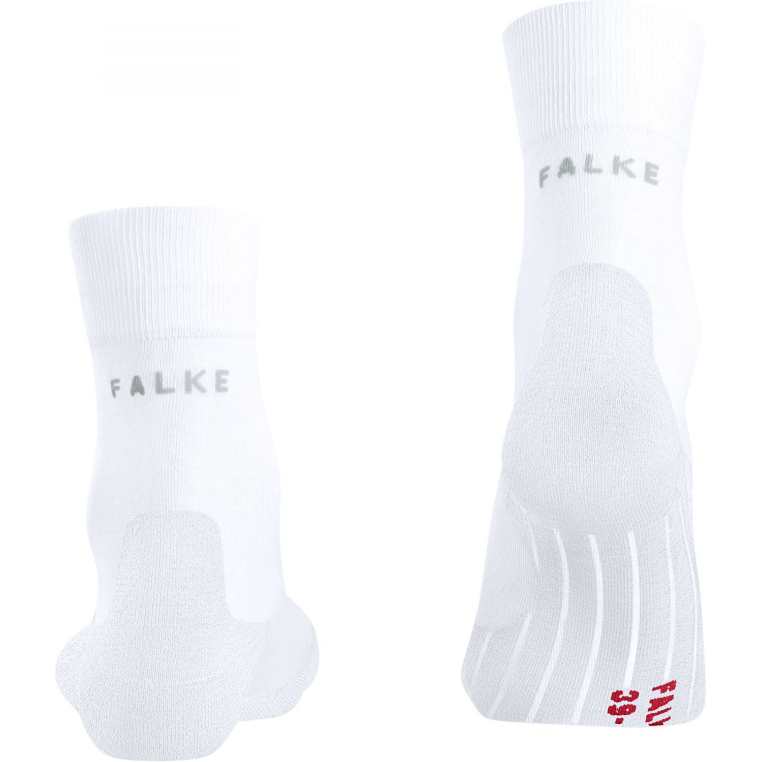 Falke RU4 meias de corrida, mulher, branco