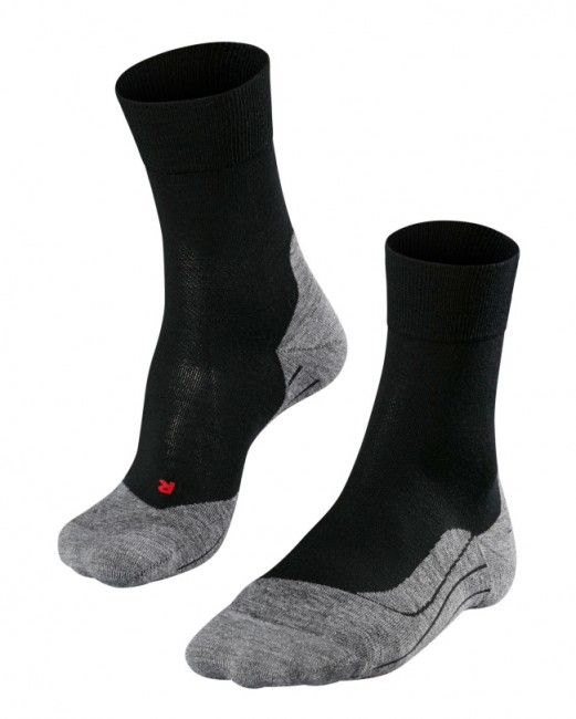 Falke RU4 Wool, Laufsocken, Herren, schwarz