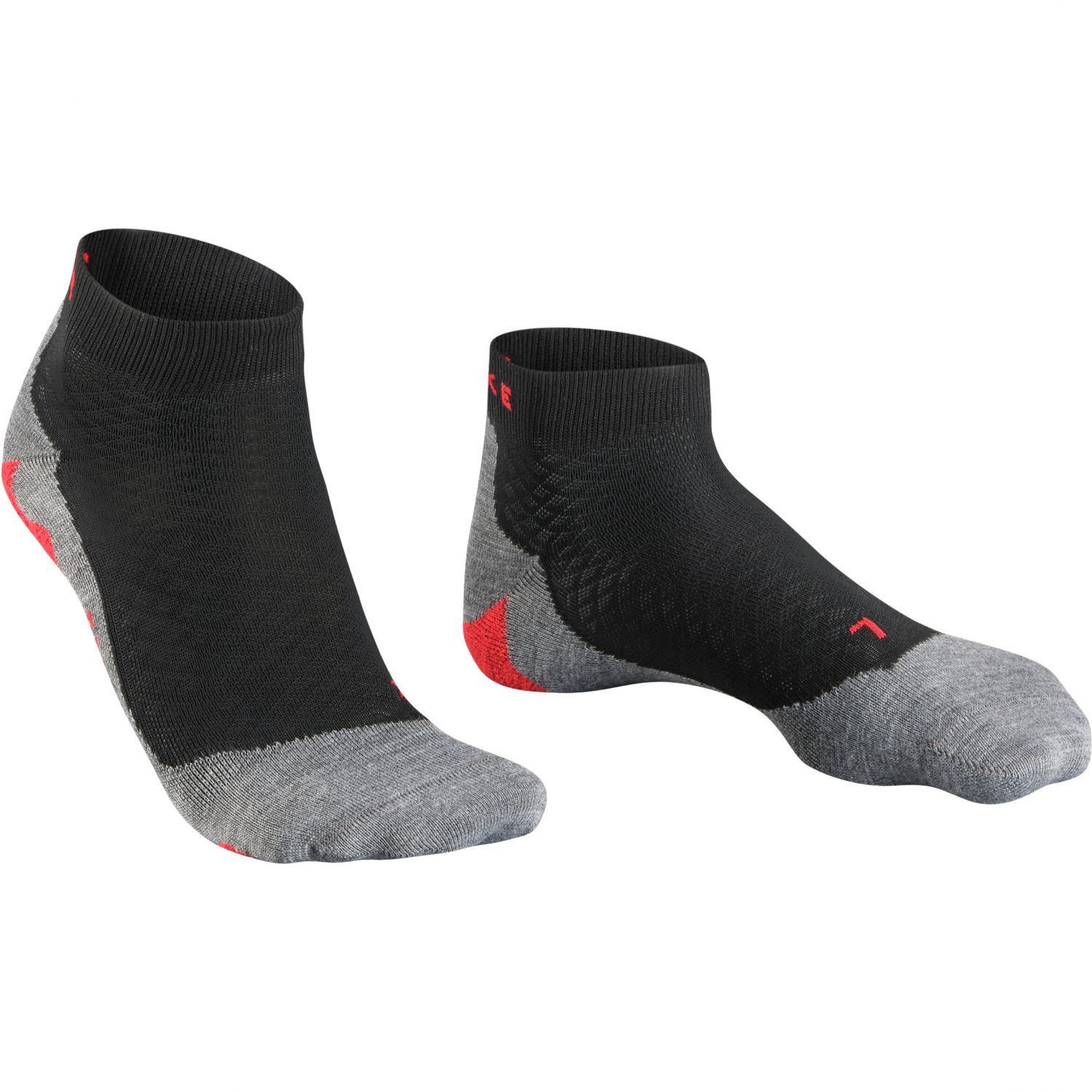 Falke RU5 Lightweight Short running socks, women, black