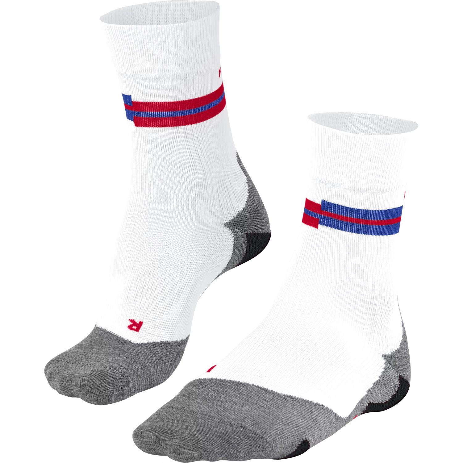 Falke RU5 Race, chaussettes de running, hommes, blanc