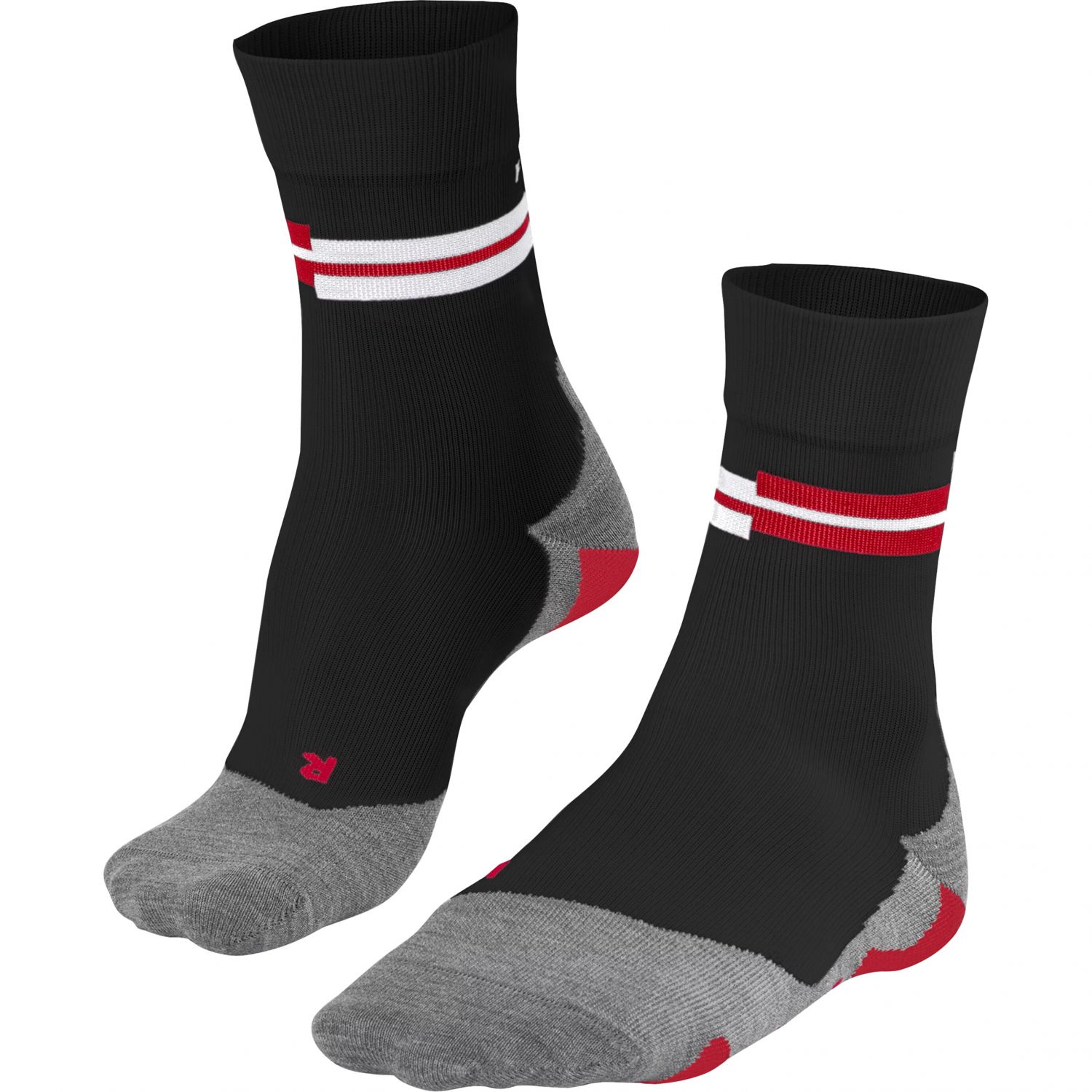 Falke RU5 Race, chaussettes de running, hommes, noir