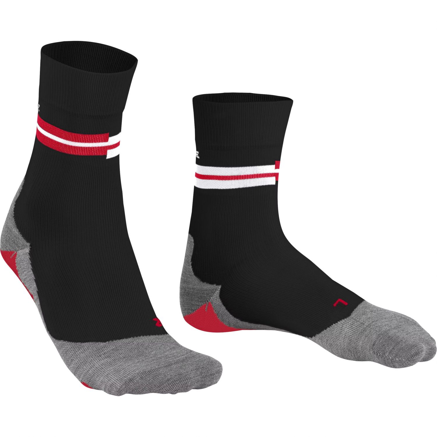 Falke RU5 Race, running socks, men, black-flames