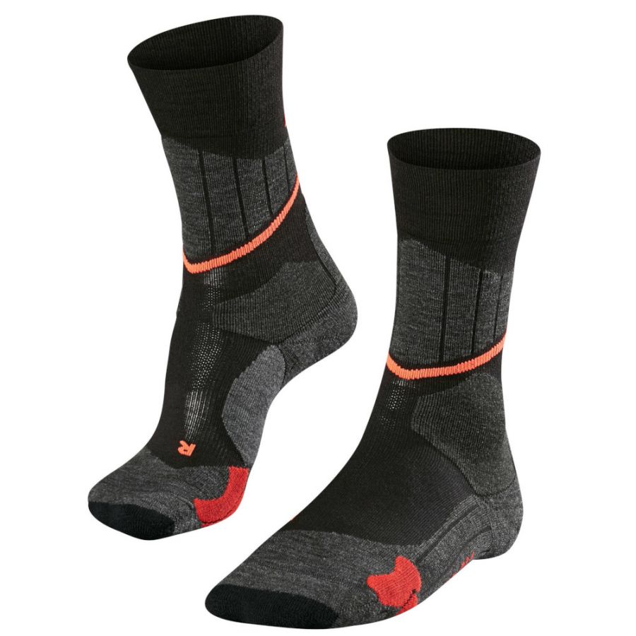 Falke SC1 Calcetines de cross-country, mujer, negro