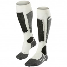 Falke SK2 Calcetines de esquí de lana, las mujeres, blanco roto