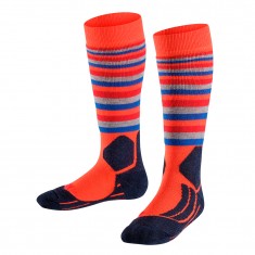 Falke SK2 Trend  ski socks, kids, samba orange