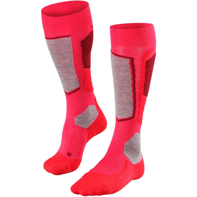 Falke SK2 Wool lyžiarske ponožky, dámske, ružové