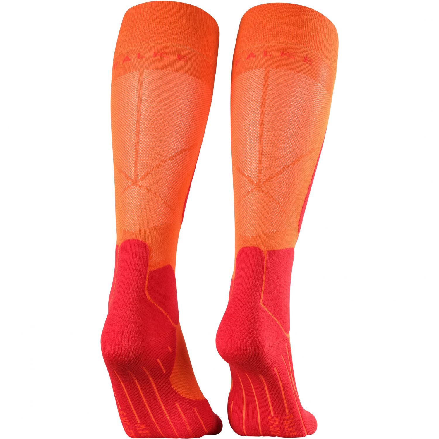 Falke SK5 Expert, calze da sci, donna, arancione