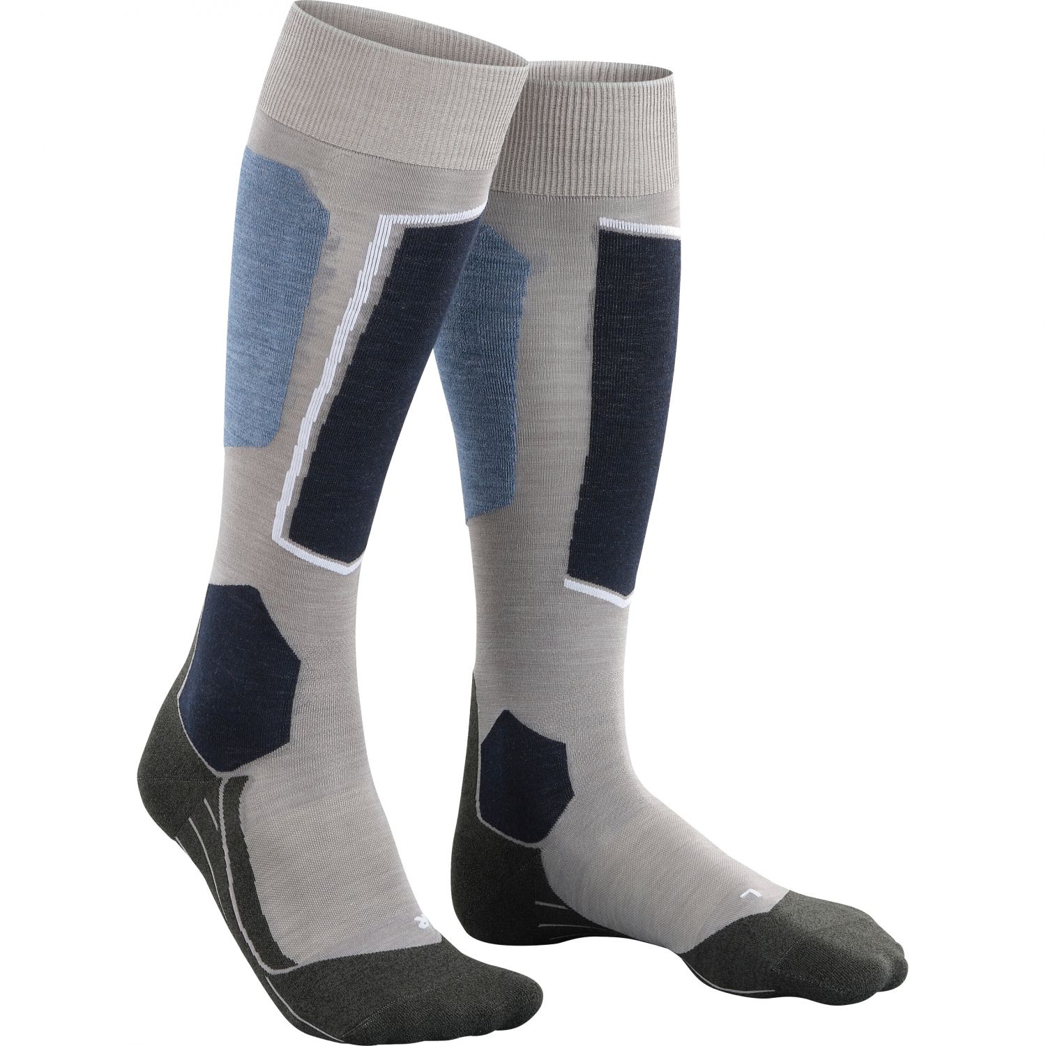 Falke SK6 Pro, Skisocken, Herren, grau