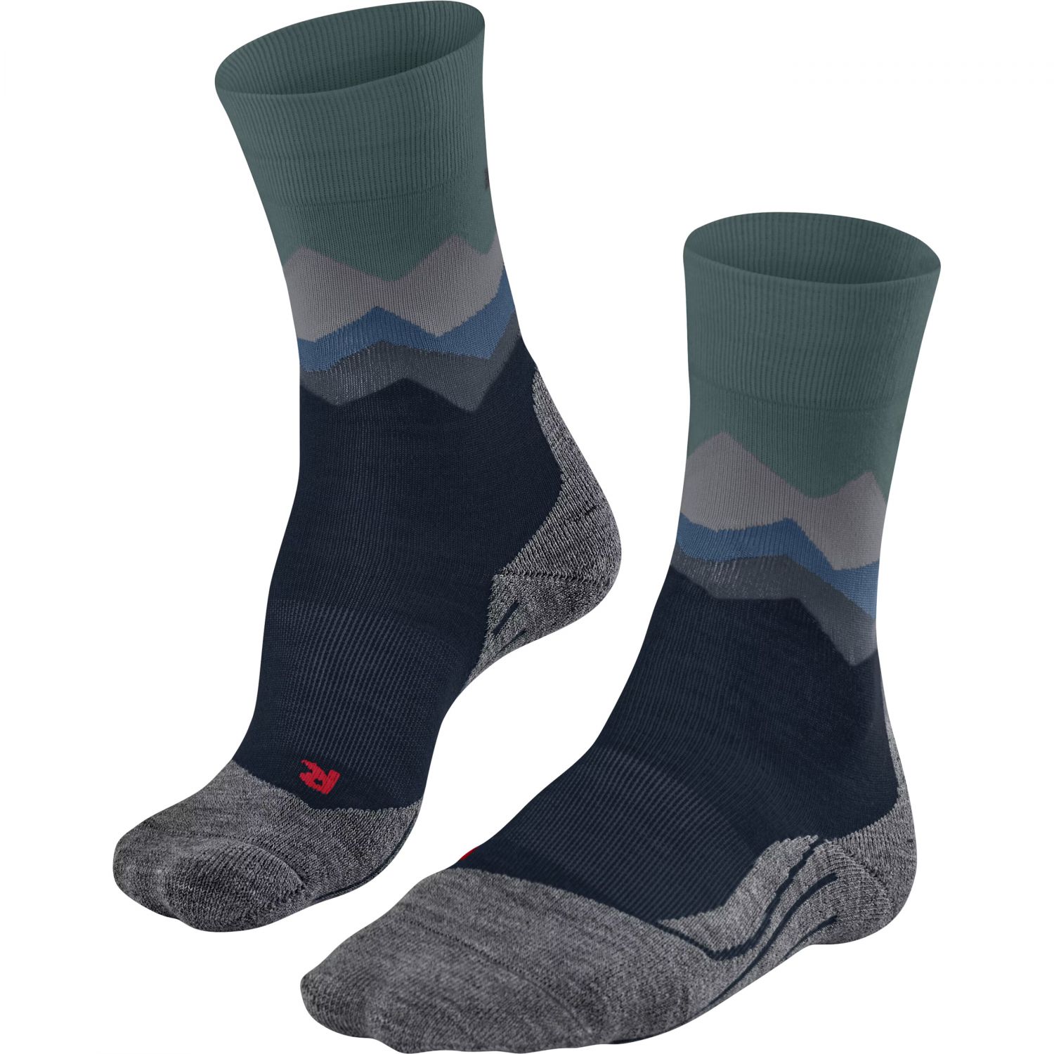 Falke TK2 Explore, chaussettes de randonnée, hommes, bleu foncé